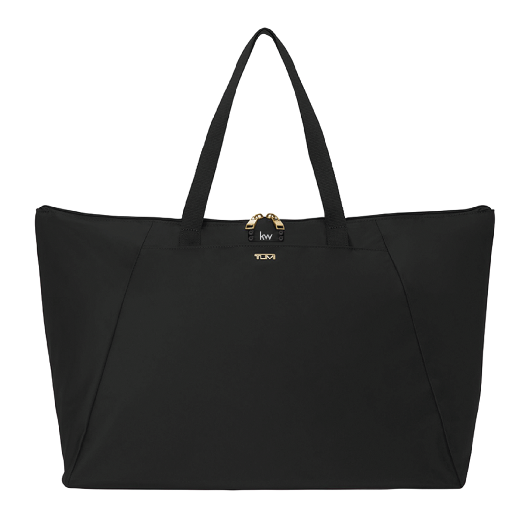 Black KW TUMI tote bag