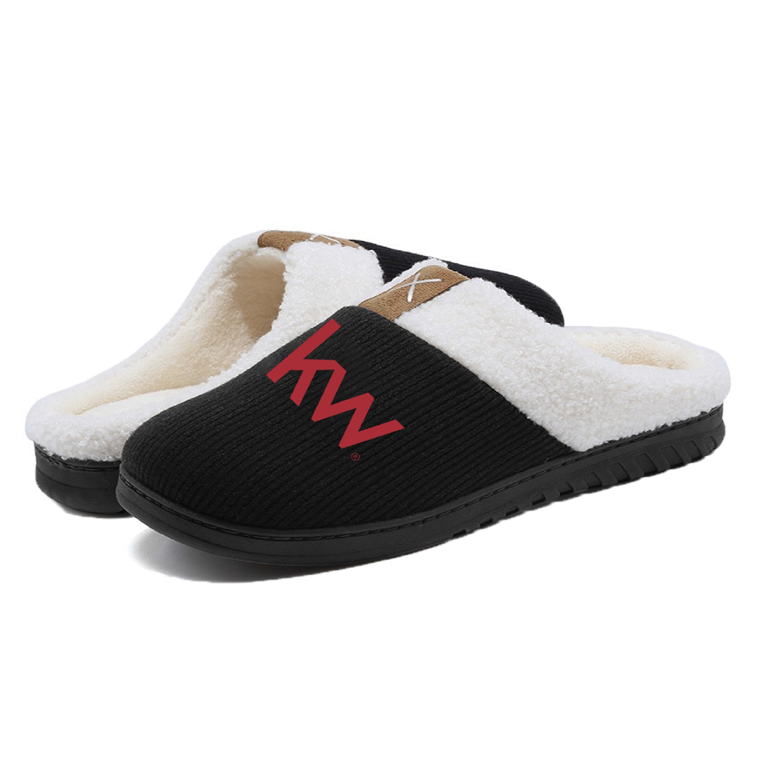 fuzzy KW slippers