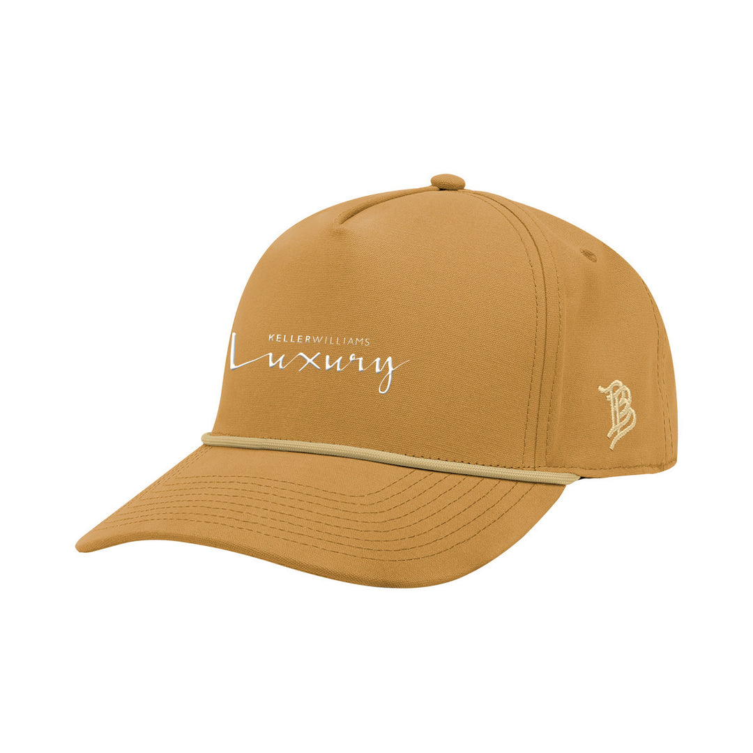 Luxury Branded Bills Bare Curved Canvas Rope Hat