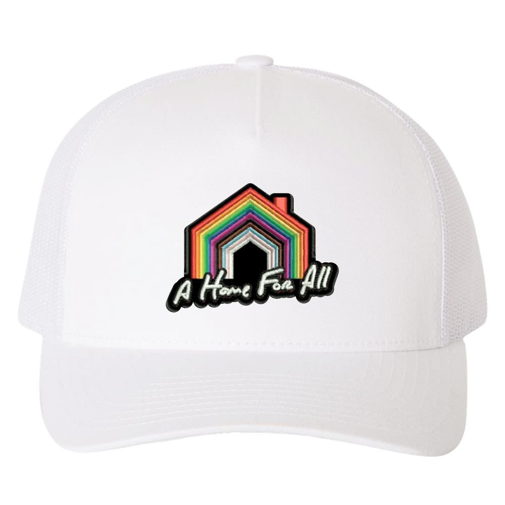 A Home for all pride white hat