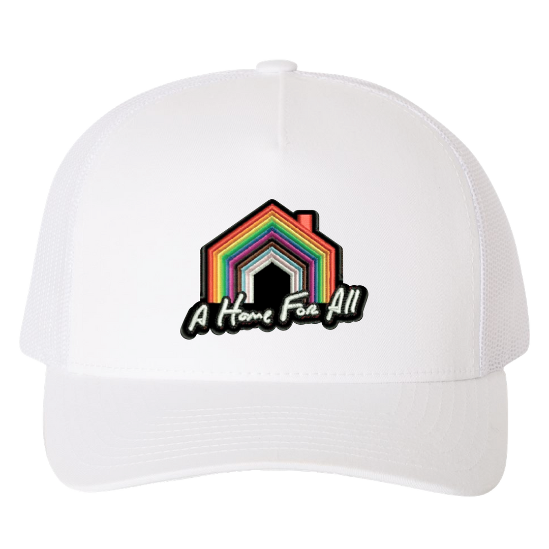 A Home for all pride white hat
