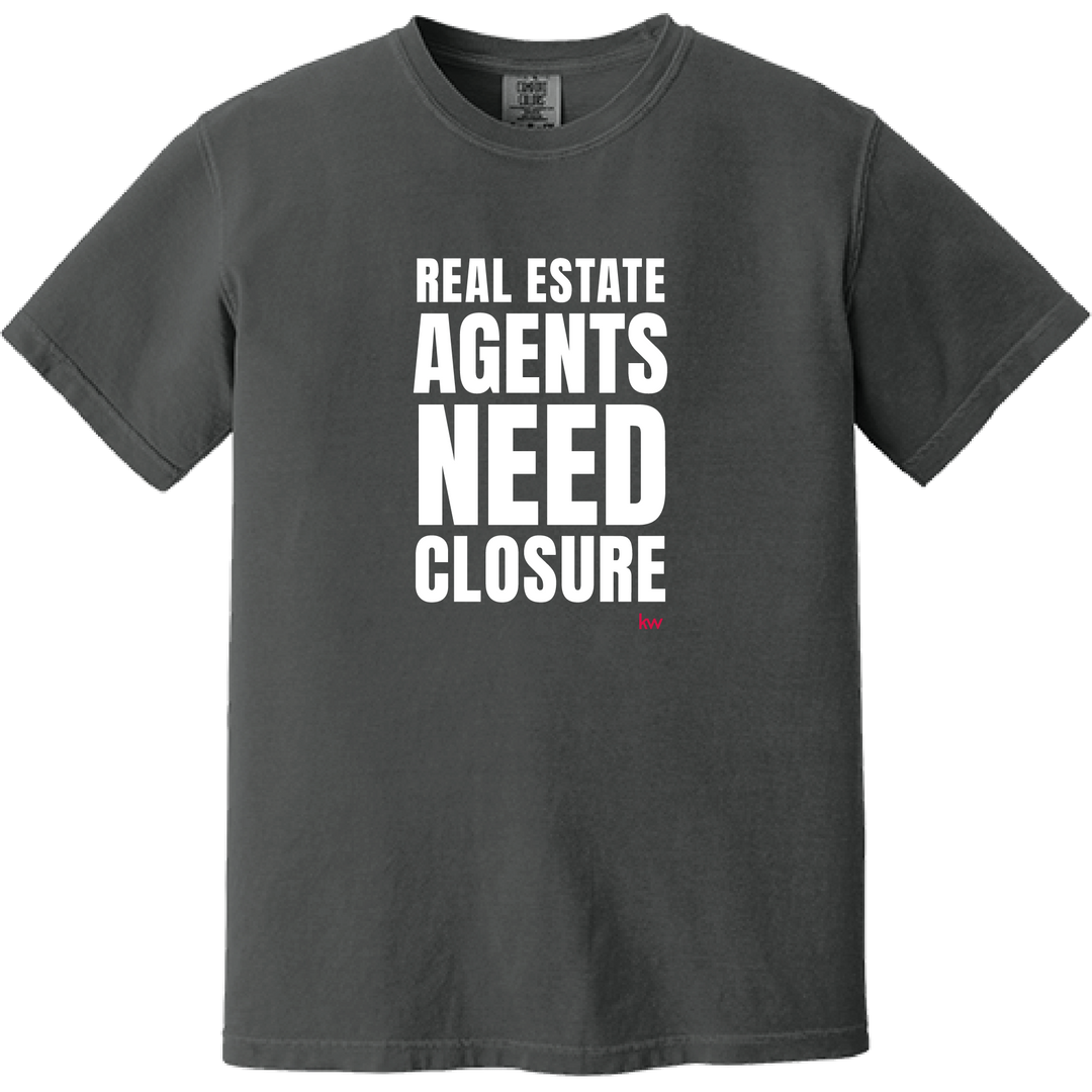 Agents Need Closure T-Shirt Graphite KW