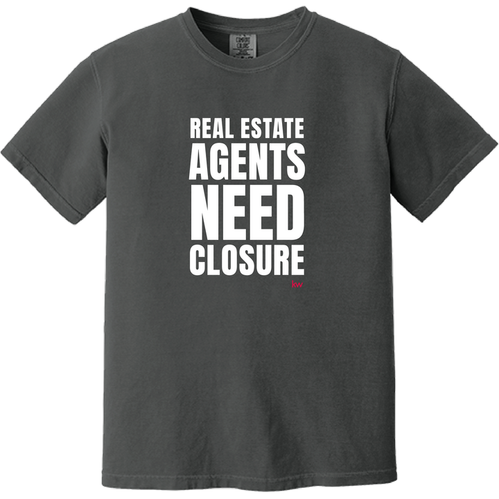 Agents Need Closure T-Shirt Graphite KW