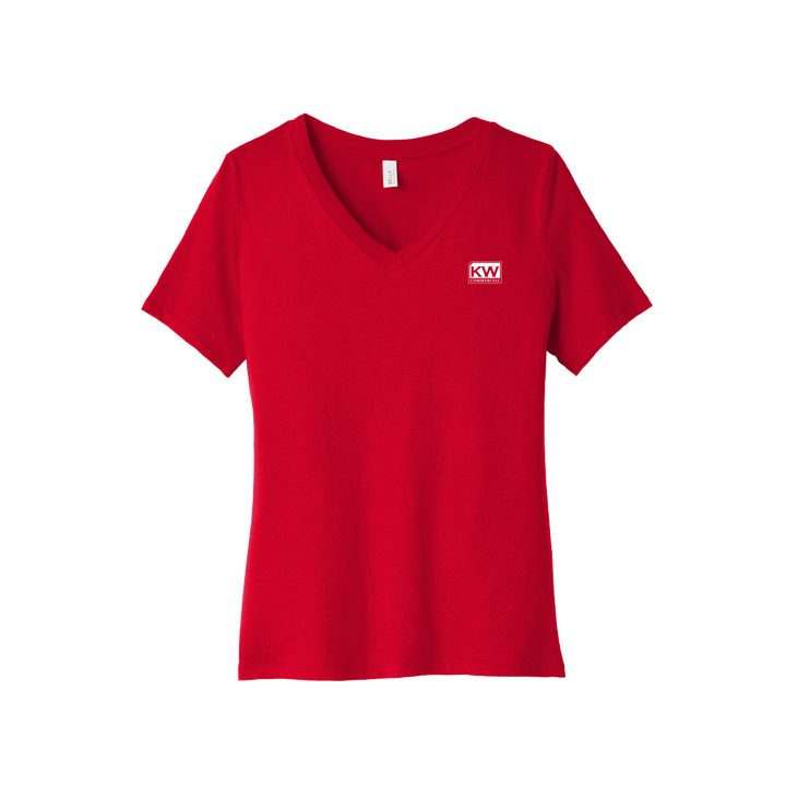 Commercial Women’s Relaxed Jersey V-Neck T-Shirt