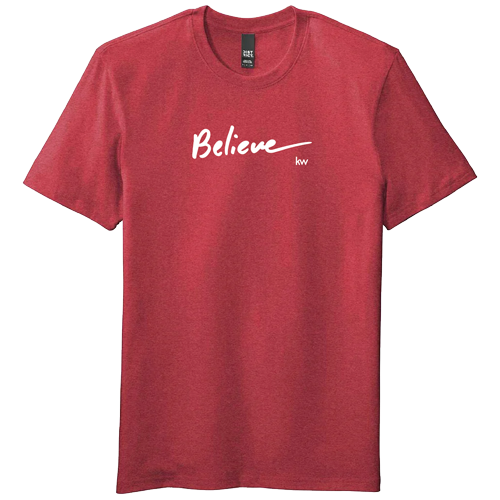 Believe T-Shirt Red