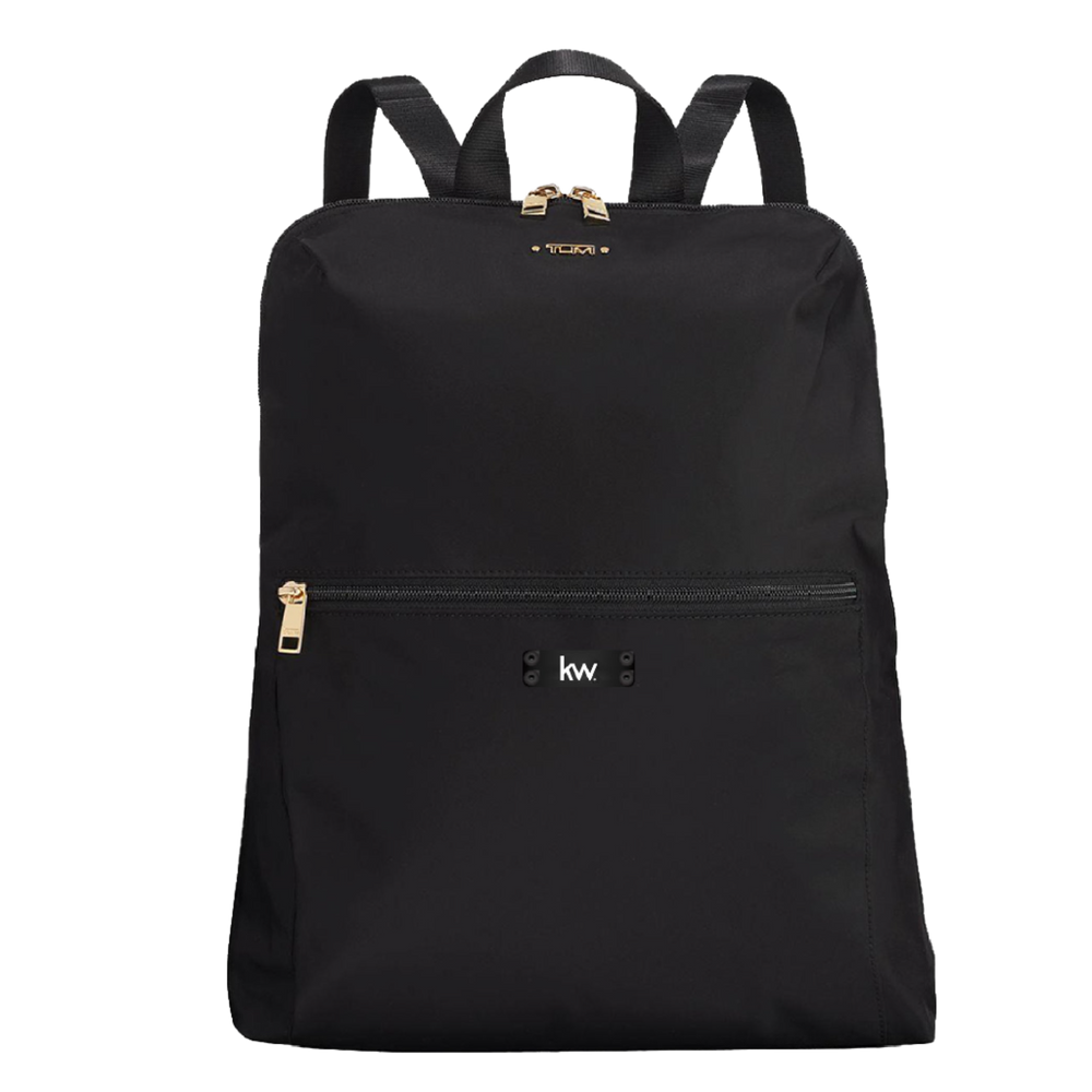 Black KW TUMI backpack