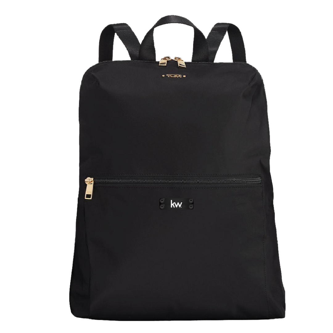 Black KW TUMI backpack