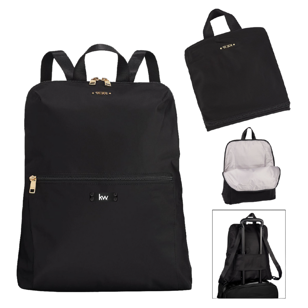 Black KW Tumi Backpack