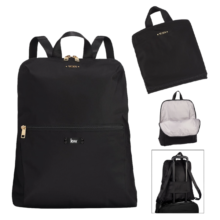 Black KW Tumi Backpack