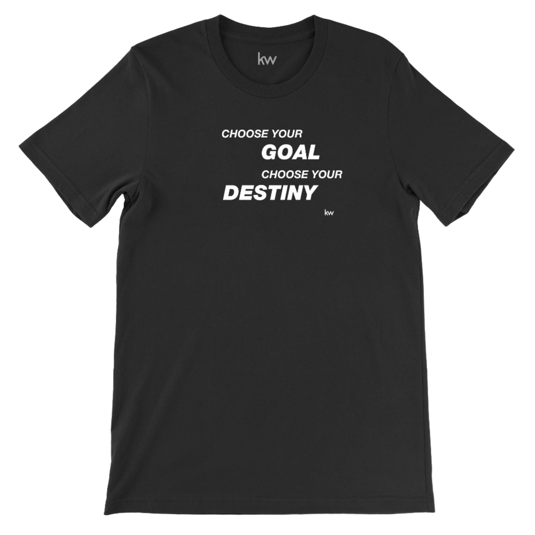 Choose Your Goal T-Shirt black