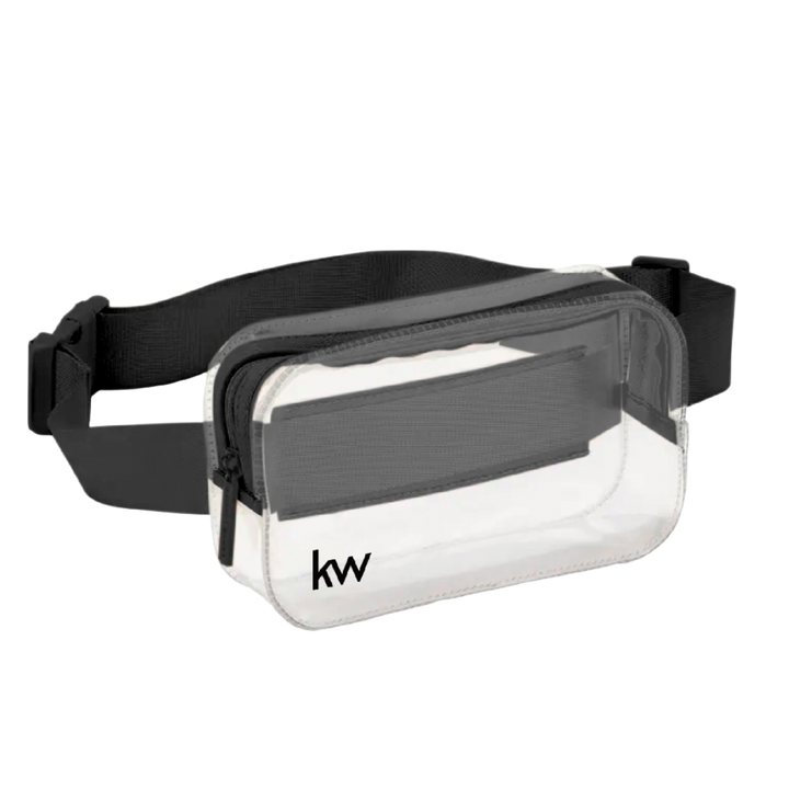 Clear Fanny Pack Black KW