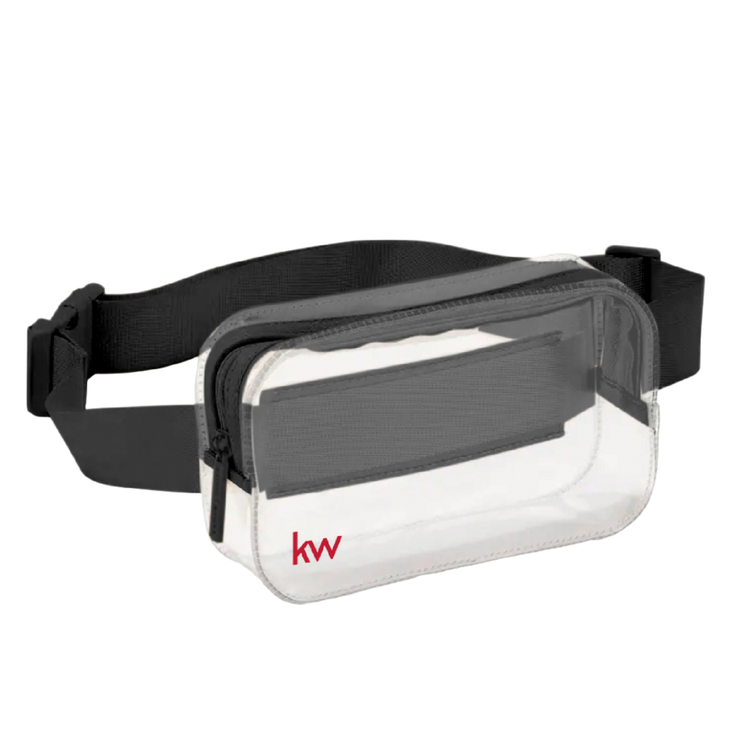 Clear Fanny Pack Red KW