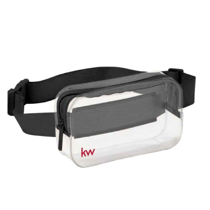 Clear Fanny Pack Red KW