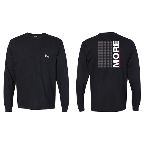 Black Do Less More Long Sleeve Frocket 2