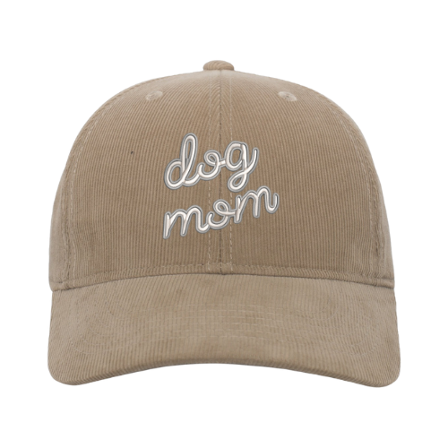 KW Dog Mom Corduroy Hat