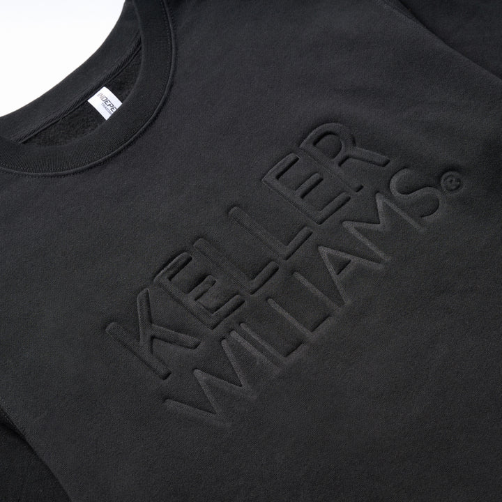 Stacked Keller Embossed Sweatshirt