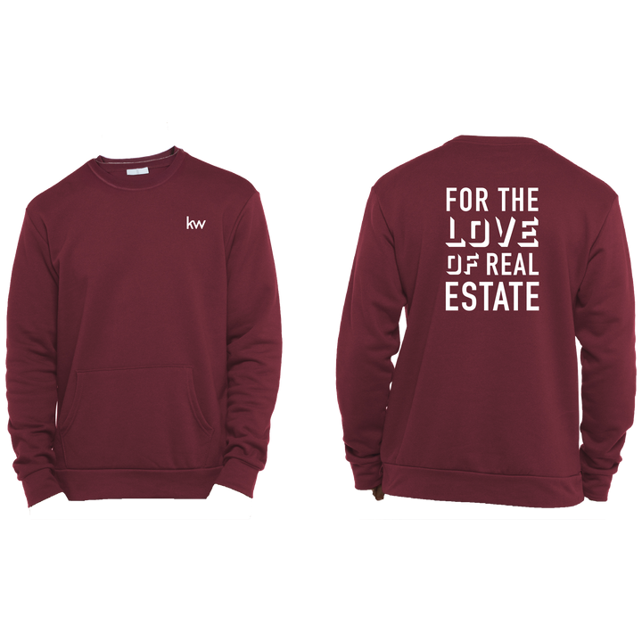 For The Love Of Real Estate Crewneck Sweatshirt