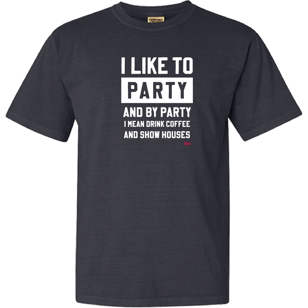 graphite I Like To Party T-Shirt