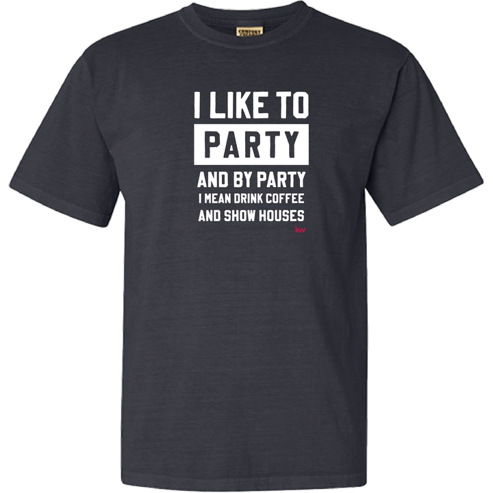 graphite I Like To Party T-Shirt