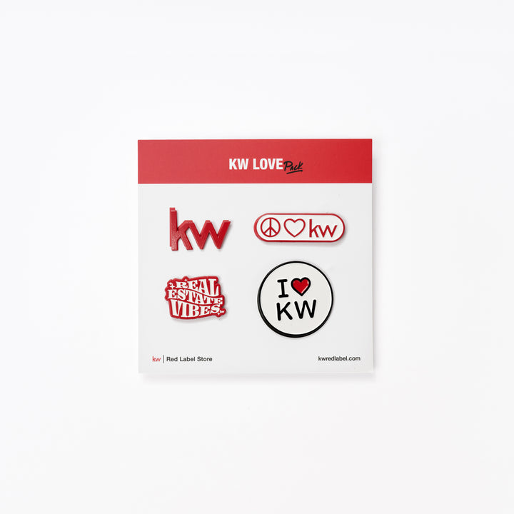 KW Love Enamel Pin Pack
