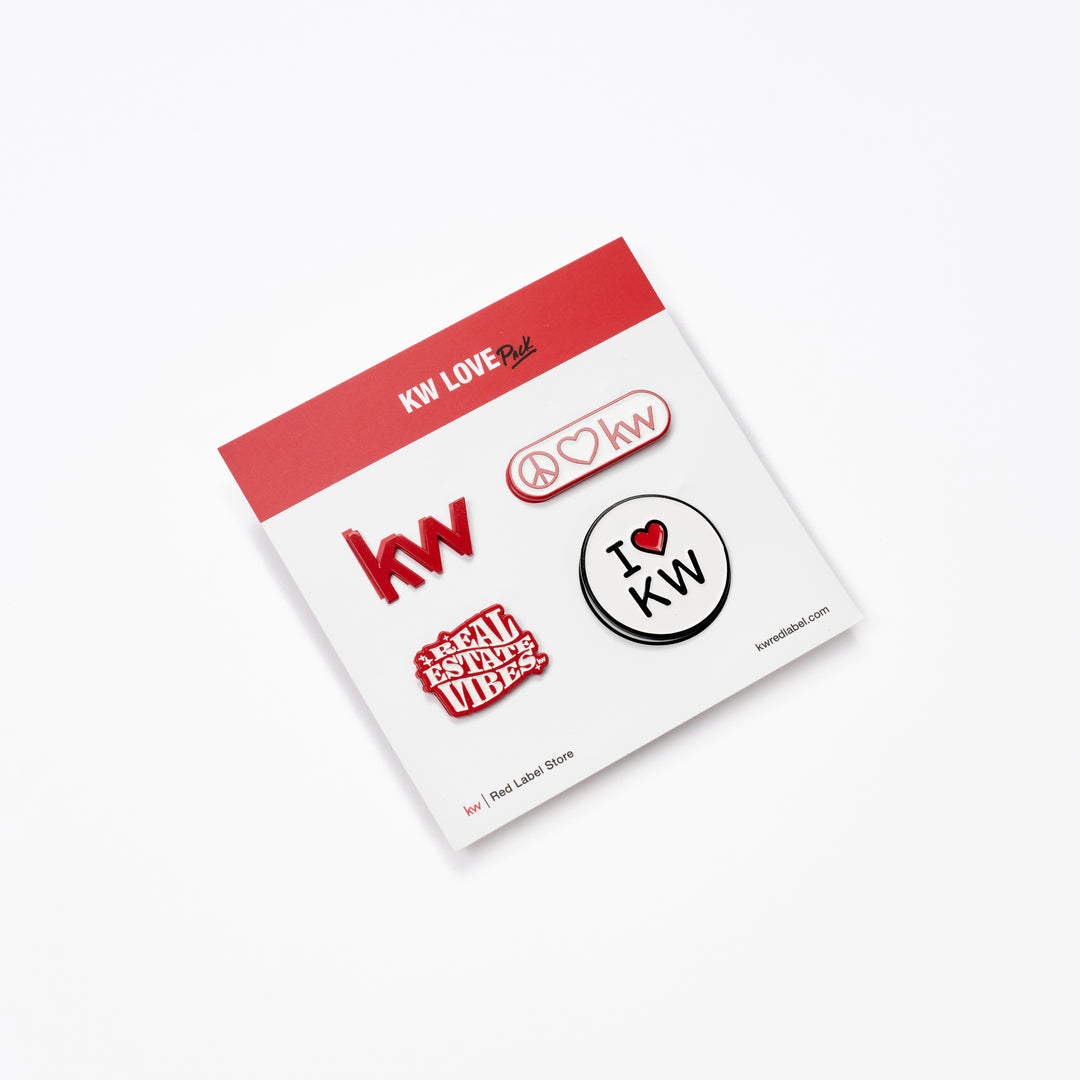 KW Love Enamel Pin Pack