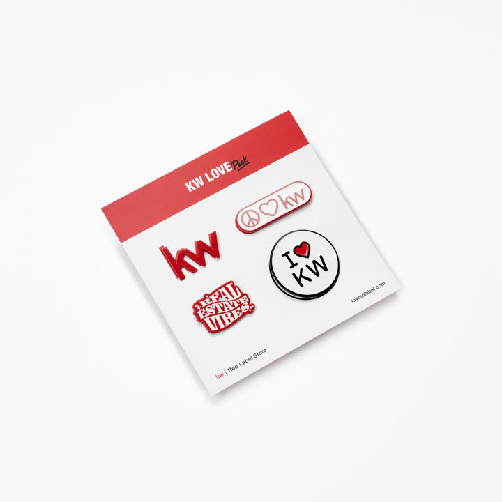 KW Love Enamel Pin Pack