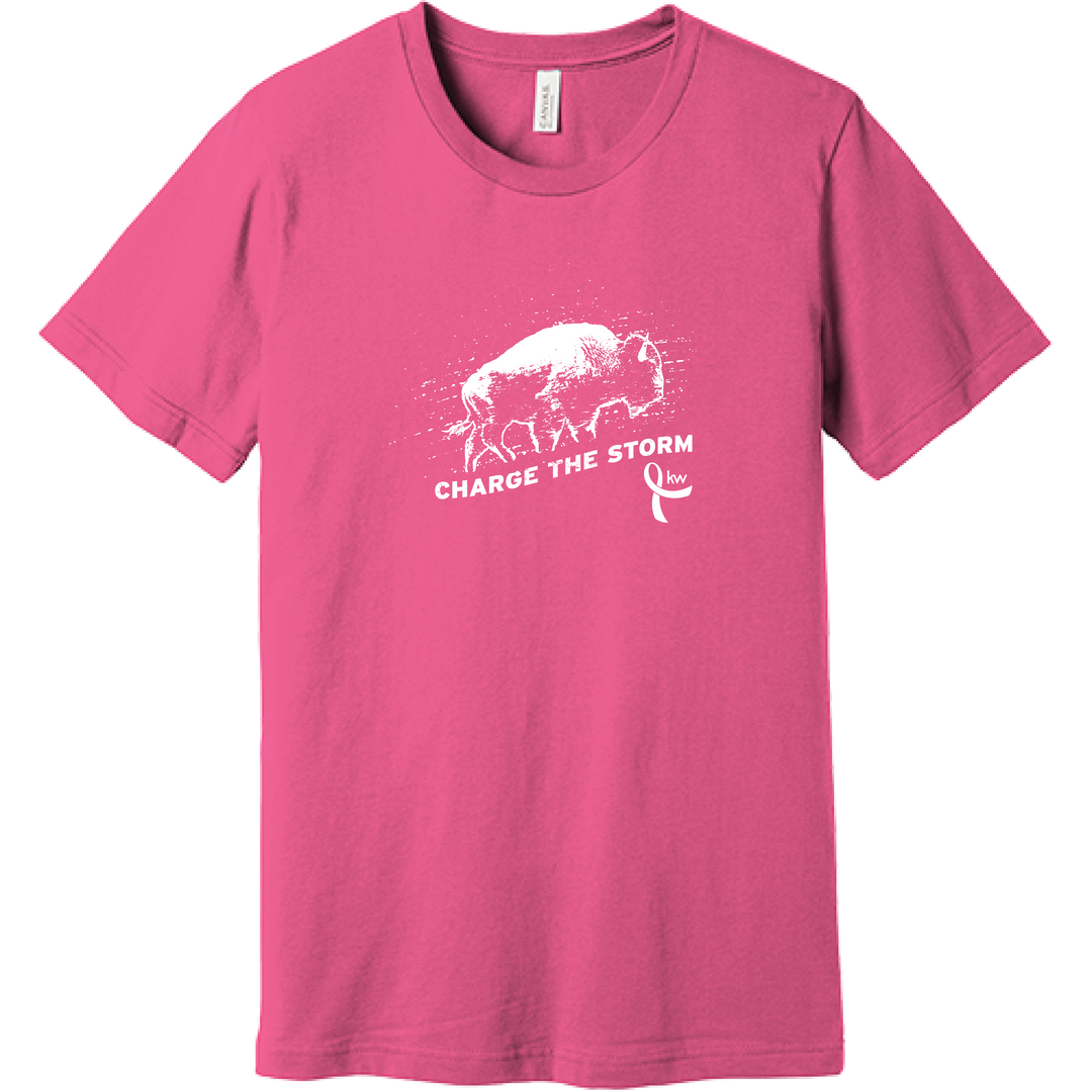 Breast Cancer Awareness Charge The Storm T-Shirt