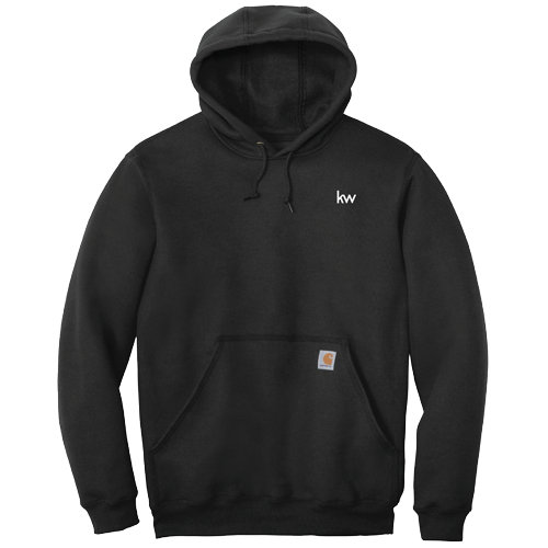 Black KW Carhartt Pullover Hoodie