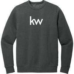 Graphite KW District Wash Fleece Crewneck