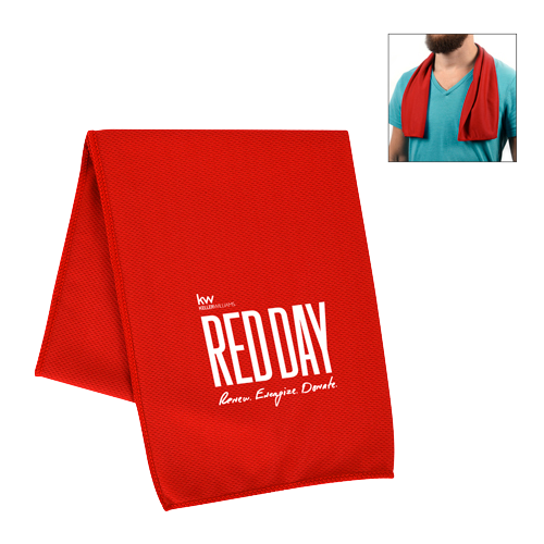 KW Red Day Cooling Sport Towel