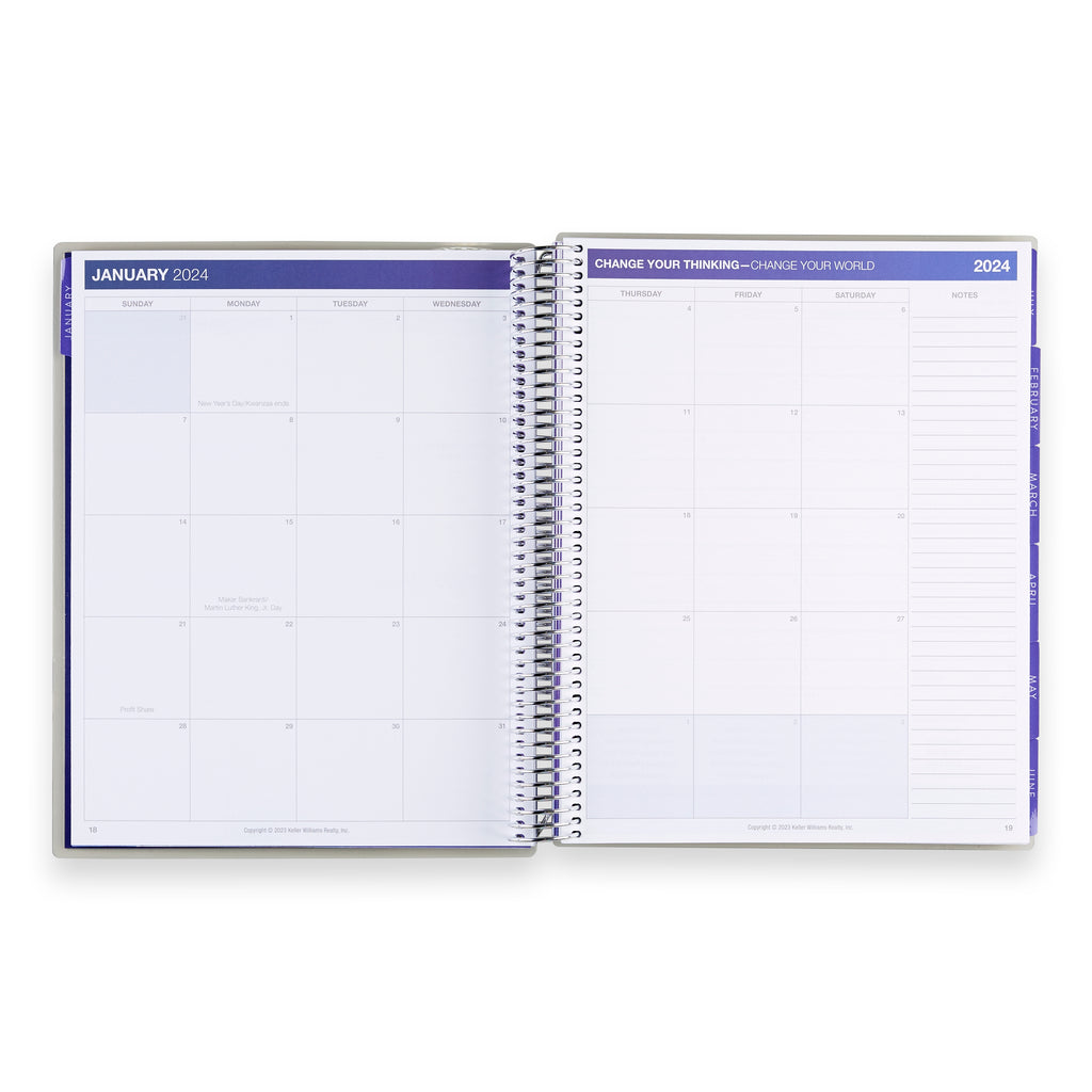 Keller Williams BOLD Planner – kwredlabel