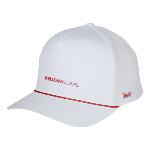 White Keller Williams Imperial Rope Hat 2