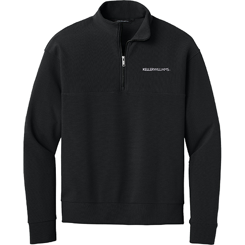 Keller Williams Linear Texture 1/4 Zip Sweatshirt