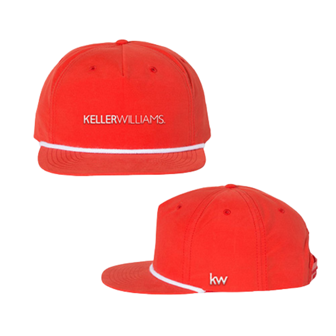 Red Keller Williams Richardson Rope Hat