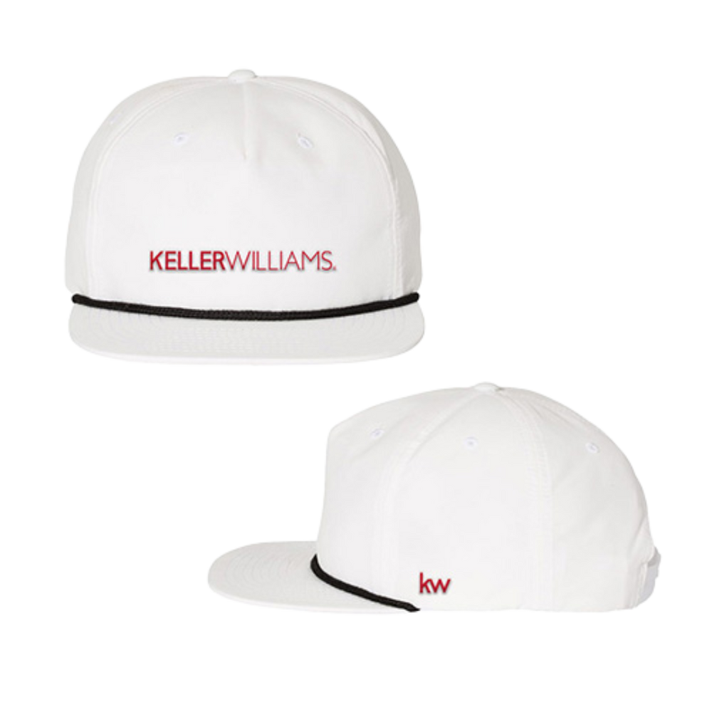 White Keller Williams Richardson Rope Hat