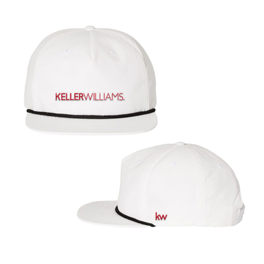 White Keller Williams Richardson Rope Hat