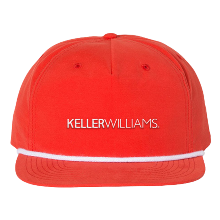 Red Keller Williams Richardson Rope Hat 3