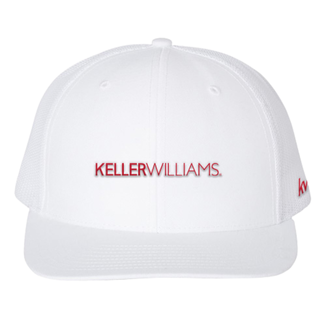 White Keller Williams Richardson Trucker Hat