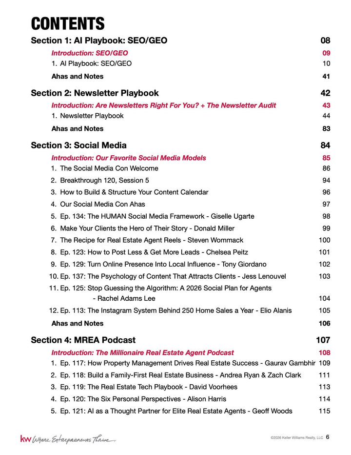 Millionaire Real Estate Agent Playbook Volume 4 - PRESALE