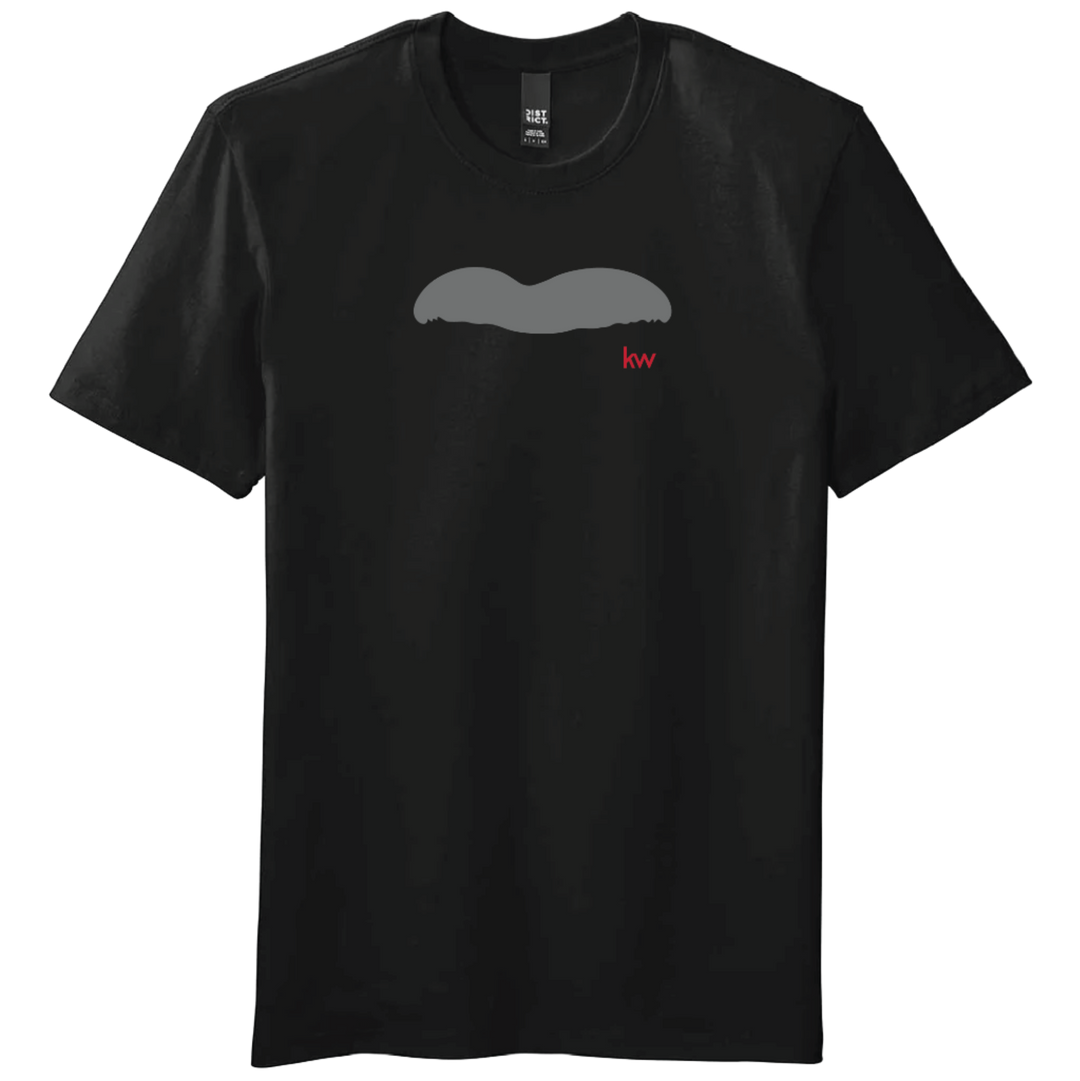 Mustache T-Shirt black