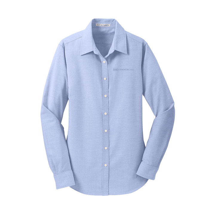 Commercial Women's Button Down Oxfort Shirt