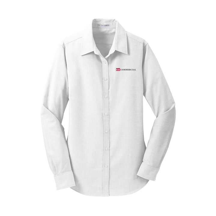 Commercial Women's Button Down Oxfort Shirt
