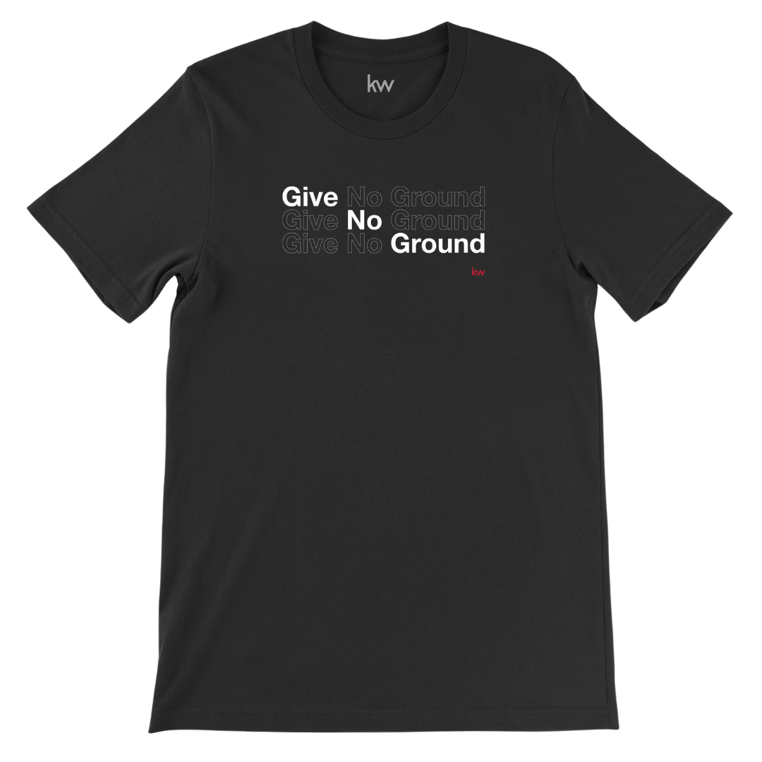 Give No Ground T-Shirt Black