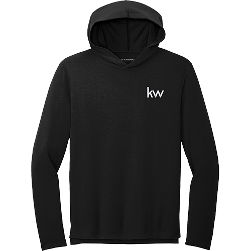 Black KW Port Authority Microterry Pullover Hoodie