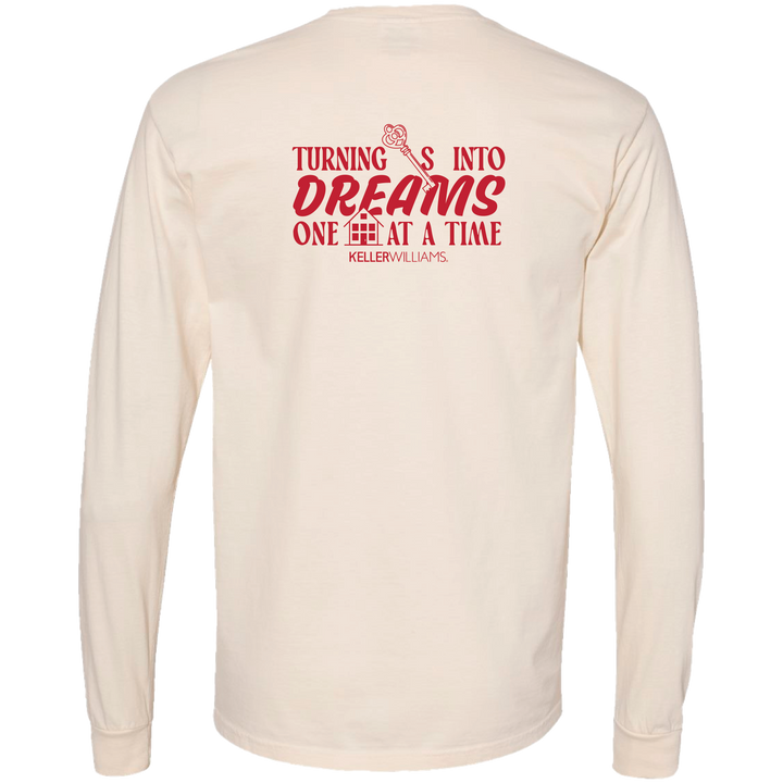 Turning Keys Into Dreams long sleeve Ivory