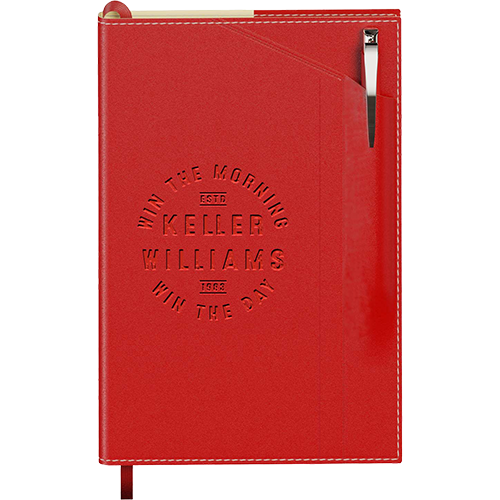 Win The Morning Win The Day Refillable Notebook