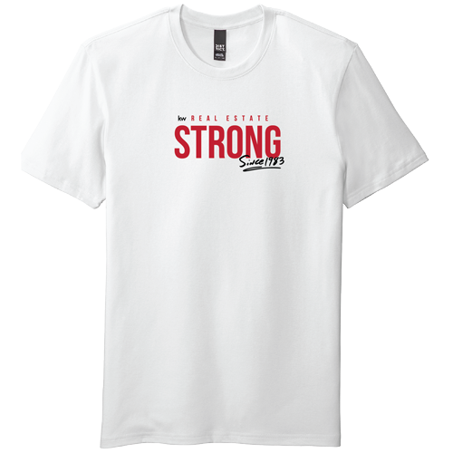 white kw Real Estate Strong T-Shirt