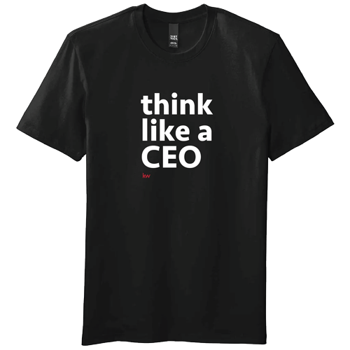 Think Like a CEO T-Shirt KW black