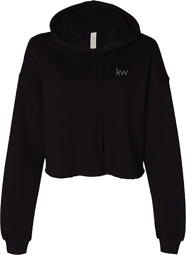 Women's KW Cropped Fleece Hoodie