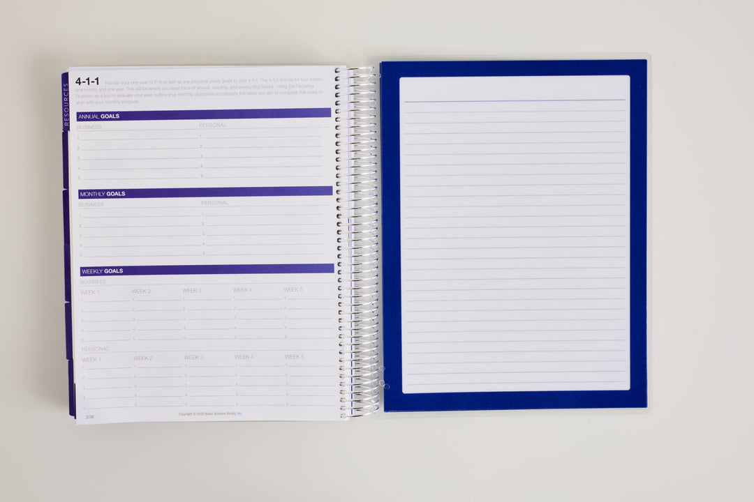 KW MAPS BOLD Planner: Undated